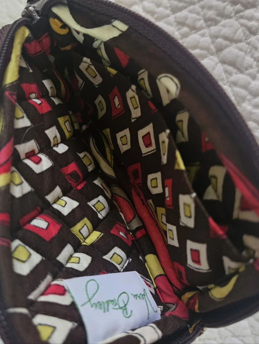 Vera Bradley Puccini zippered wristlet